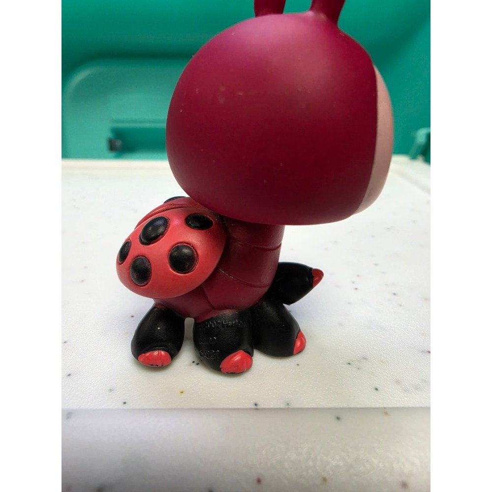 LPS Littlest Pet Shop Ladybug #629 Red and Black Collectable Figure Bug - Picture 7 of 12